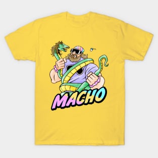 macho vs snake T-Shirt